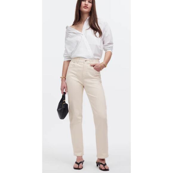 Madewell The '90s Straight Jean Women's 25 Vintage Canvas NWT - Picture 1 of 13